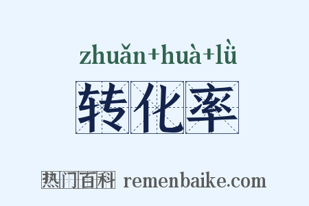 转化率是什么意思的图片
